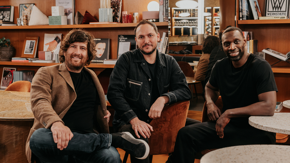   Carrousel Studios: (L-R) Thomas Benski, Louis Leterrier, Omar Sy